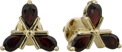 

Серьги из желтого золота с гранатом ALORIS Серьги 1732Г, Серьги 1732Г
