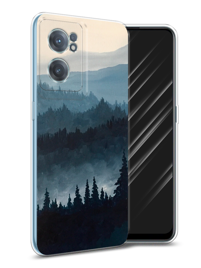 

Чехол Awog на OnePlus Nord CE 2 5G / ВанПлас Nord CE 2 5G "Туманные горы", Бежевый;серый;черный, 152650-4