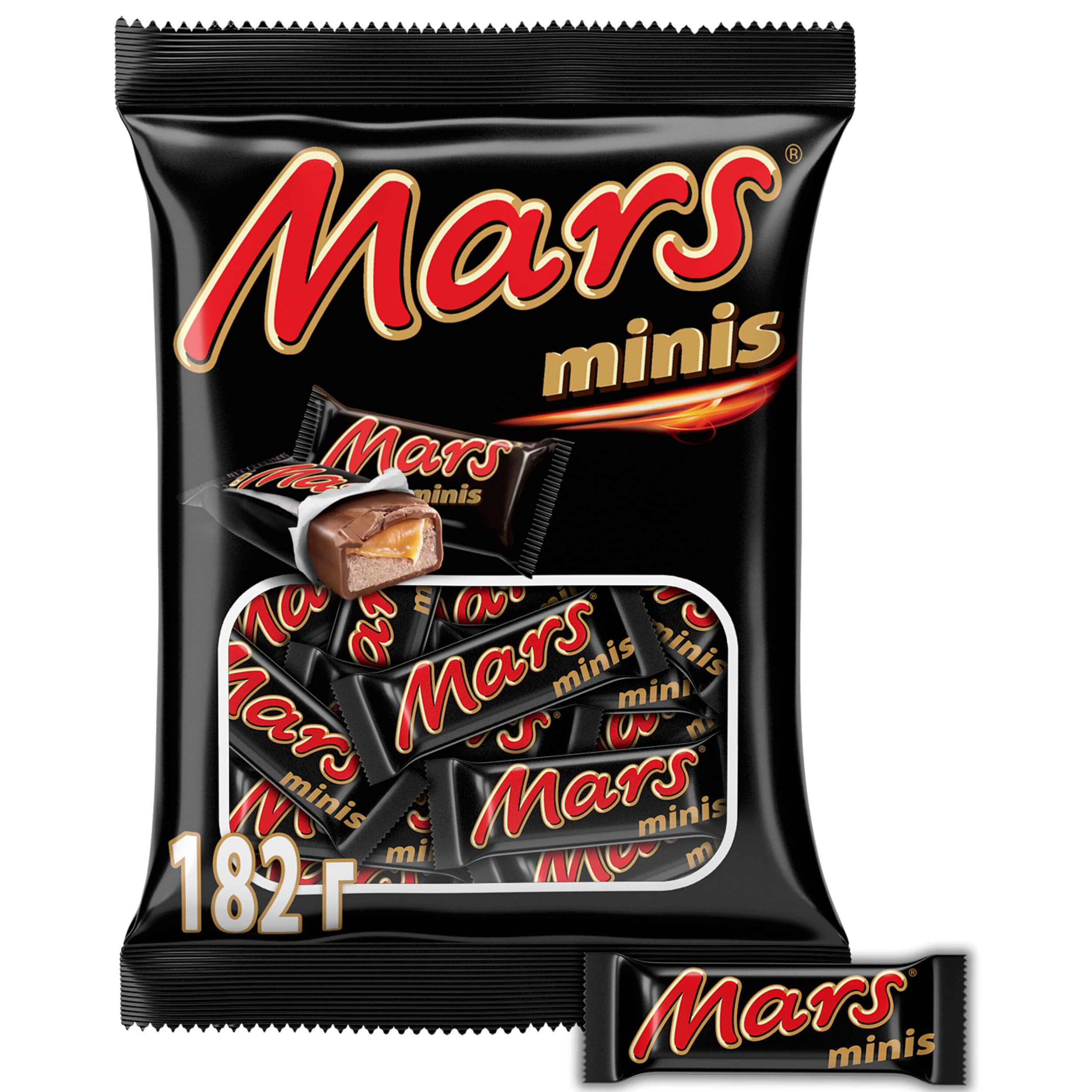 Шоколадный батончик Mars minis 182 г