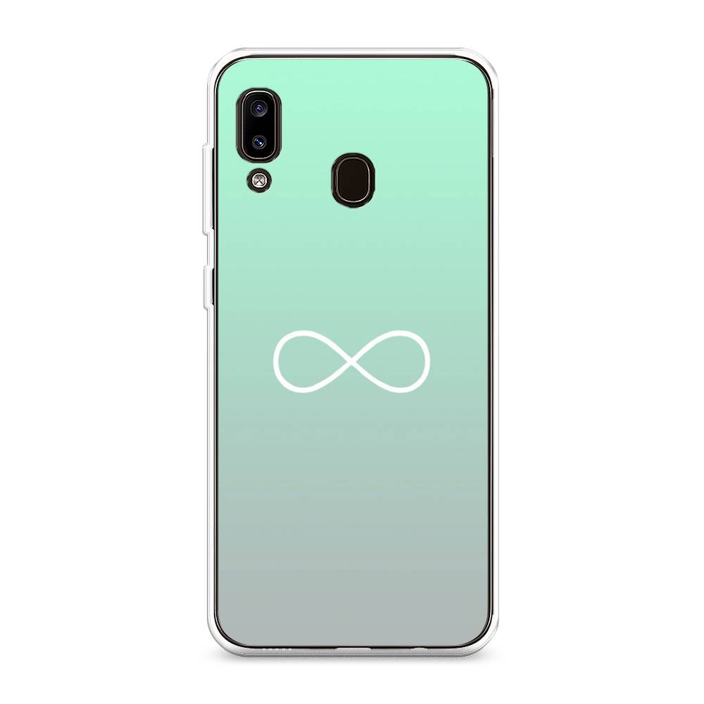 

Чехол Awog на Samsung Galaxy A20/A30 "Бесконечность от Тиффани", Разноцветный, 27650-4
