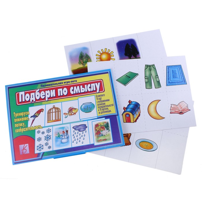 

Игра Настольная Весна-дизайн Подбери По Смыслу 679872