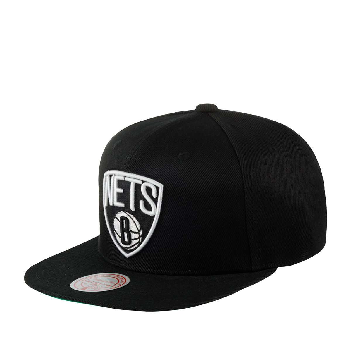 Бейсболка унисекс Mitchell & Ness HHSS6044-BNEYYPPPBLCK Brooklyn Nets NBA черная, one size