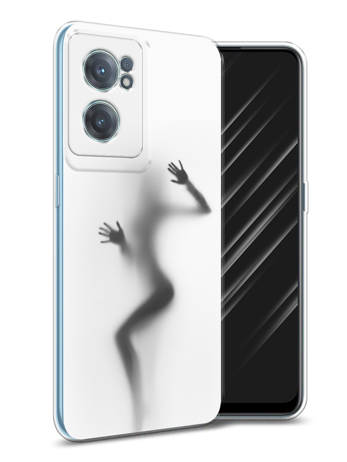 

Чехол Awog на OnePlus Nord CE 2 5G / ВанПлас Nord CE 2 5G "Девушка в душе", Серый;белый;черный, 152650-7
