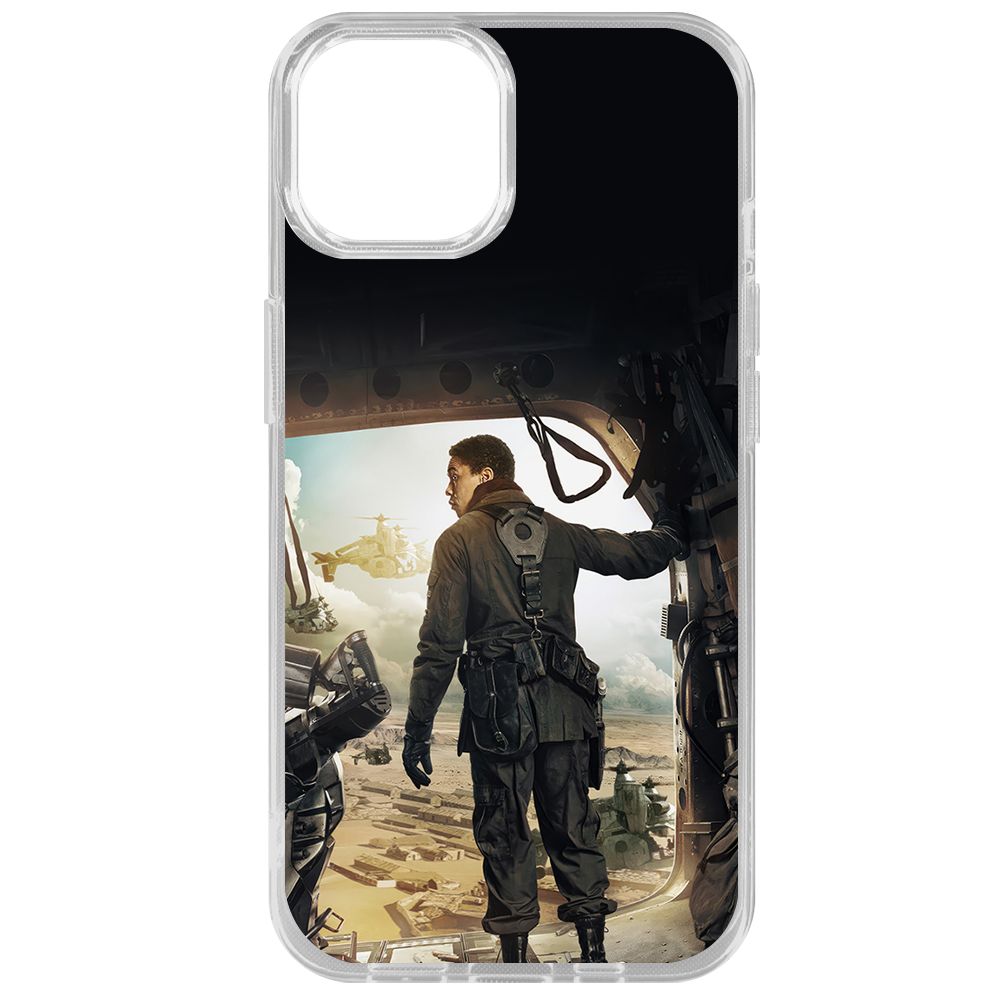 

Чехол-накладка Krutoff Clear Case Фоллаут (Fallout) - Аарон для iPhone 14, Прозрачный