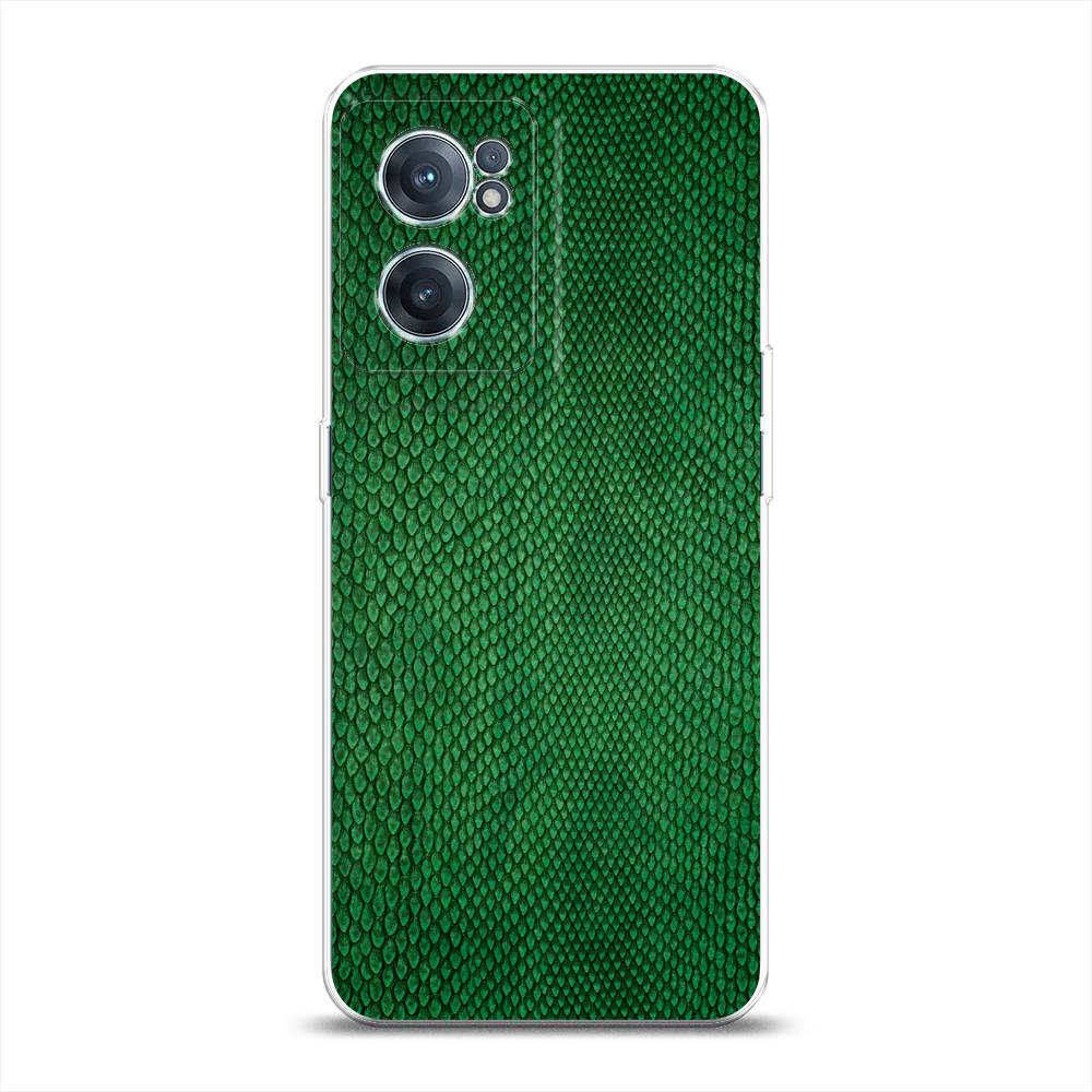

Чехол Awog на OnePlus Nord CE 2 5G / ВанПлас Nord CE 2 5G "Изумрудная змея", Черный;зеленый;коричневый, 152650-3