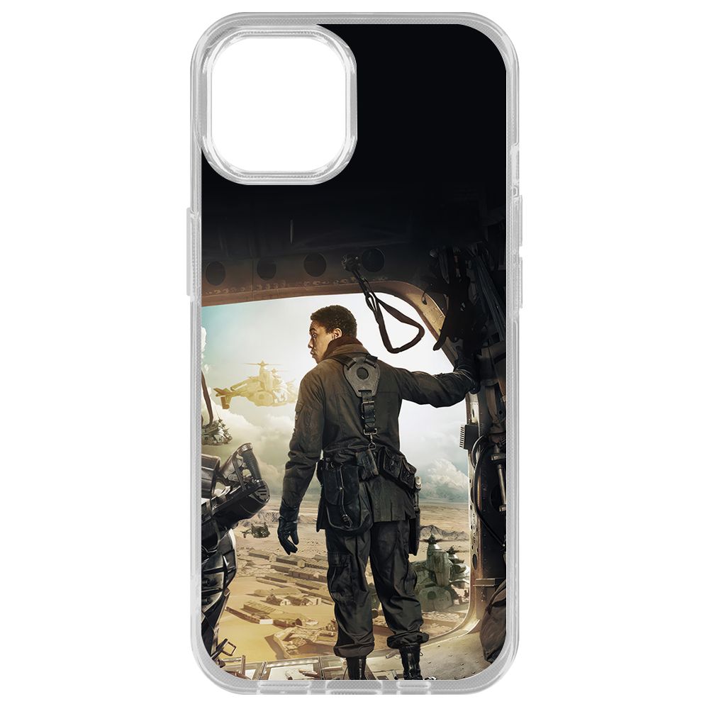 

Чехол-накладка Krutoff Clear Case Фоллаут (Fallout) - Аарон для iPhone 14 Plus, Прозрачный