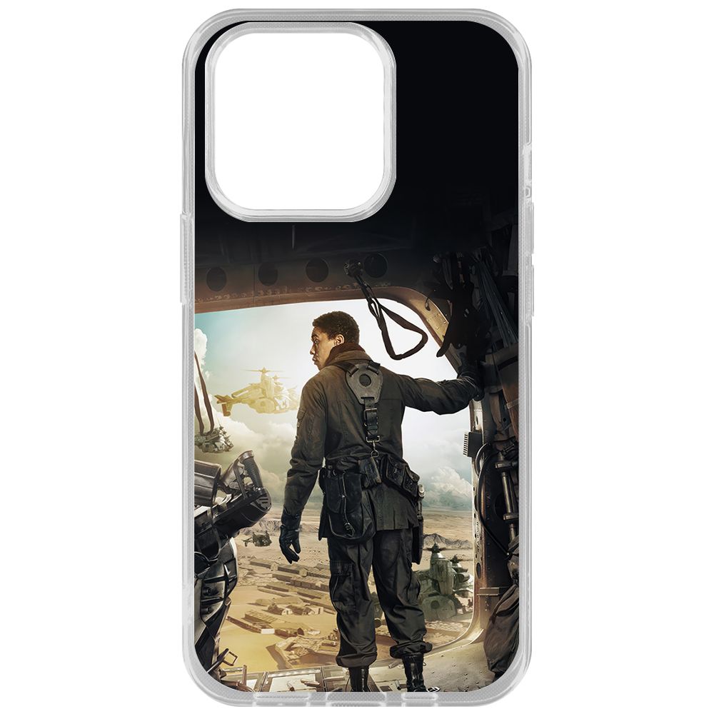 

Чехол-накладка Krutoff Clear Case Фоллаут (Fallout) - Аарон для iPhone 14 Pro, Прозрачный