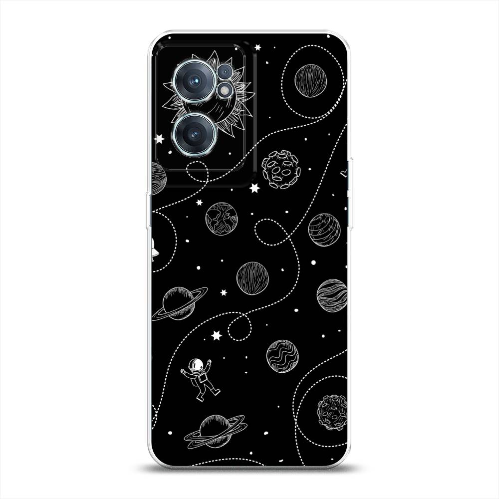 

Чехол Awog на OnePlus Nord CE 2 5G / ВанПлас Nord CE 2 5G "В невесомости", Бежевый, 152650-4