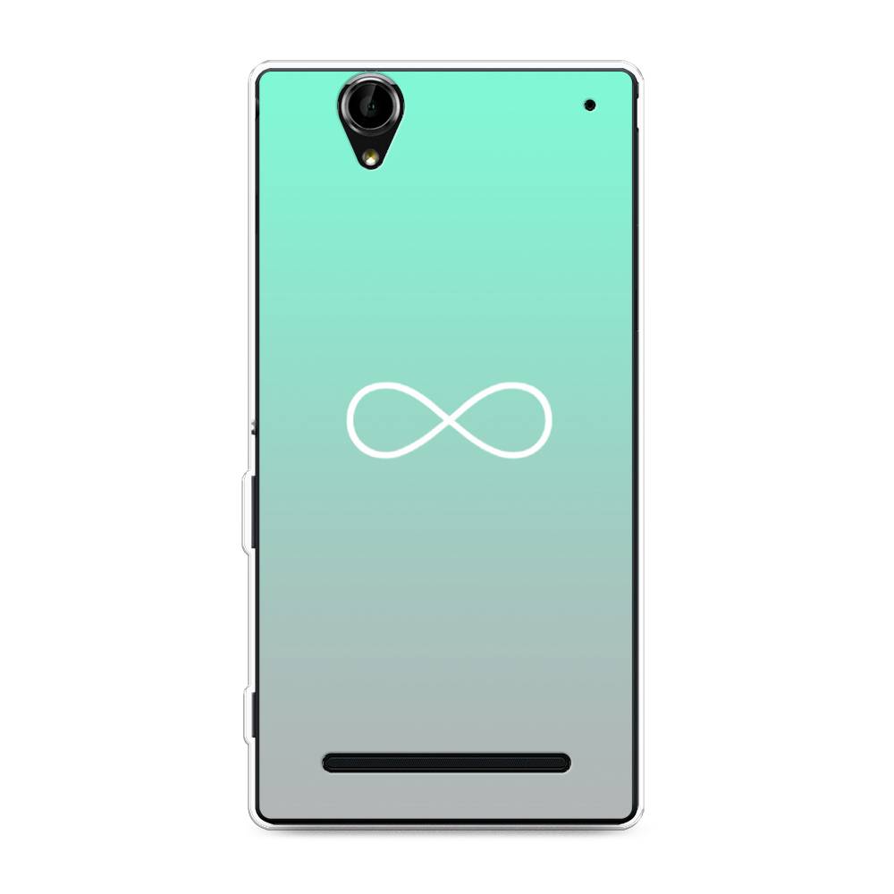 

Чехол Awog на Sony Xperia T2 Ultra "Бесконечность от Тиффани", Разноцветный, 50950-4