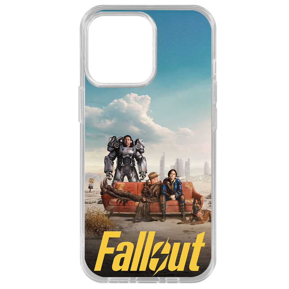 

Чехол-накладка Krutoff Clear Case Фоллаут (Fallout) - Постер для iPhone 14 Pro Max, Прозрачный