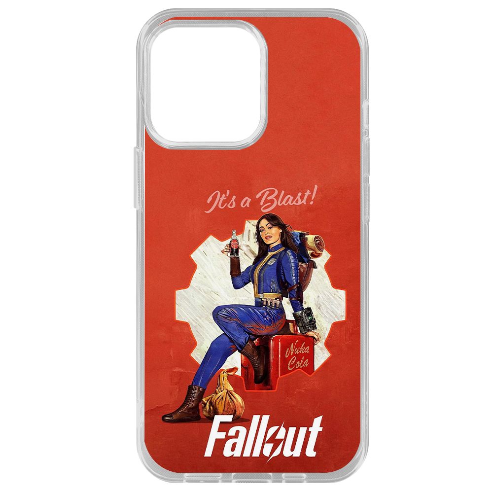 

Чехол-накладка Krutoff Clear Case Фоллаут (Fallout) - Это взрыв! для iPhone 14 Pro Max, Прозрачный