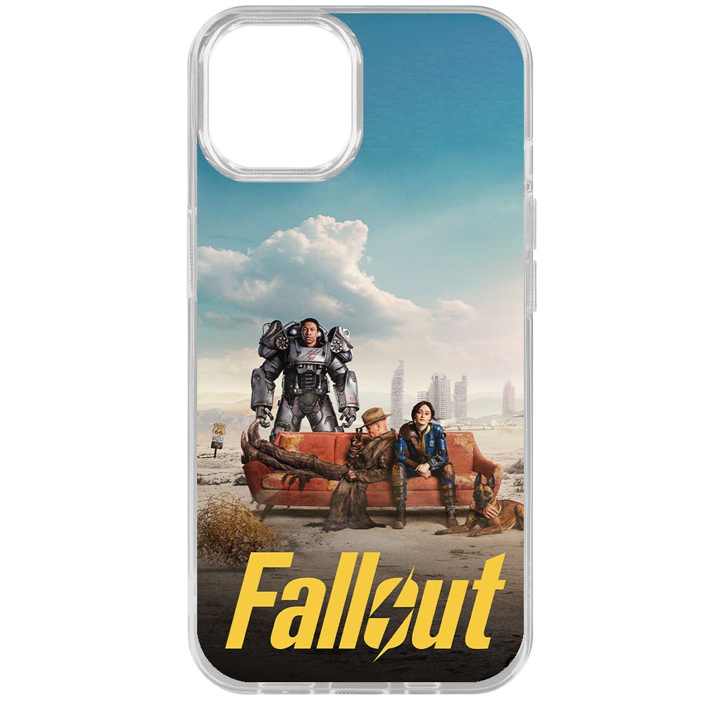 

Чехол-накладка Krutoff Clear Case Фоллаут (Fallout) - Постер для iPhone 15, Прозрачный