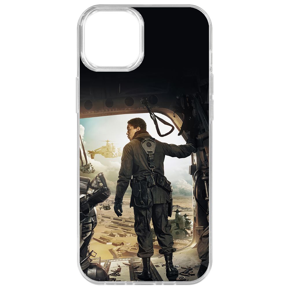 

Чехол-накладка Krutoff Clear Case Фоллаут (Fallout) - Аарон для iPhone 15 Plus, Прозрачный