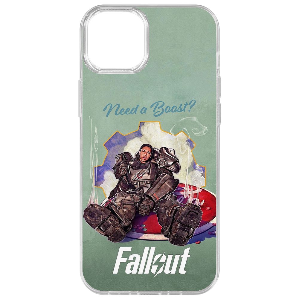 

Чехол-накладка Krutoff Clear Case Фоллаут (Fallout) - Нужно ускорение для iPhone 15 Plus, Прозрачный