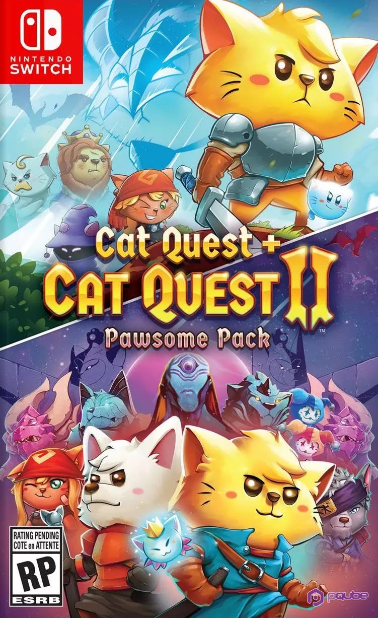 

Игра Cat Quest & Cat Quest II: Pawsome Pack для Nintendo Switch, Cat Quest & Cat Quest II: Pawsome Pack