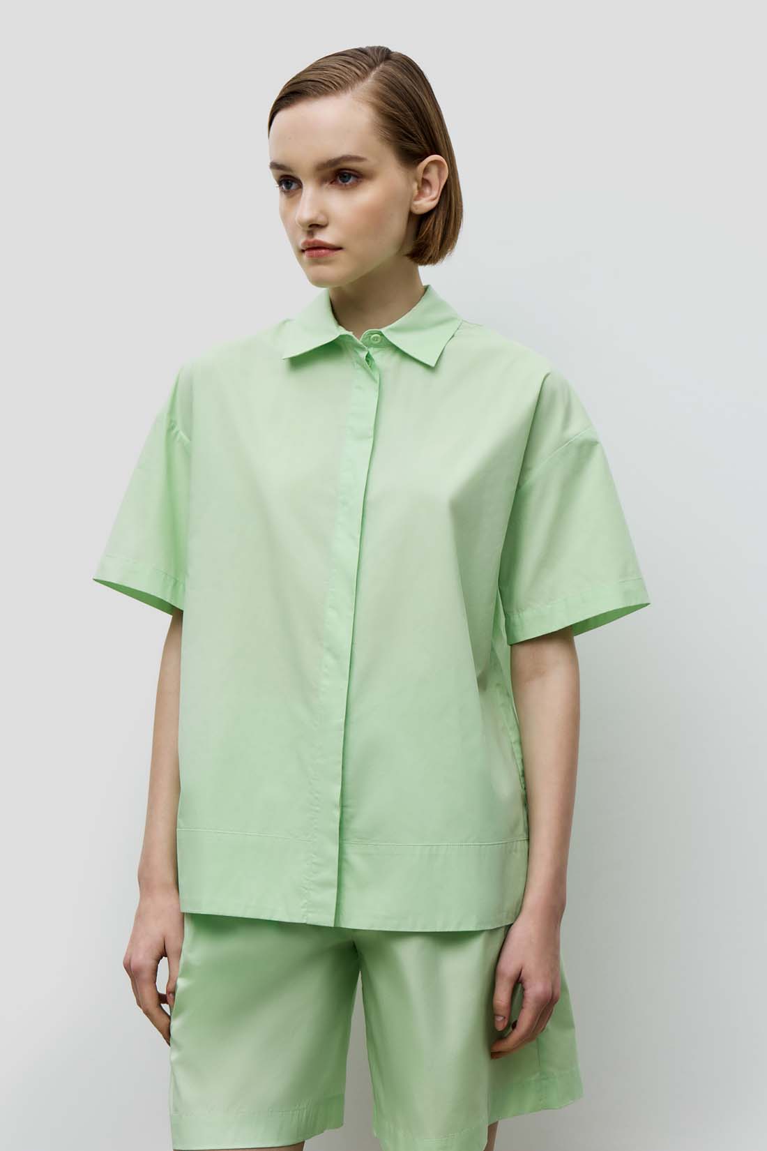Блуза женская Baon B1923009 зеленая M
