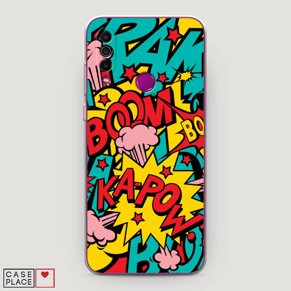 

Чехол Awog на Meizu M10 "Постер pop art", Голубой;желтый;красный, 73850-9