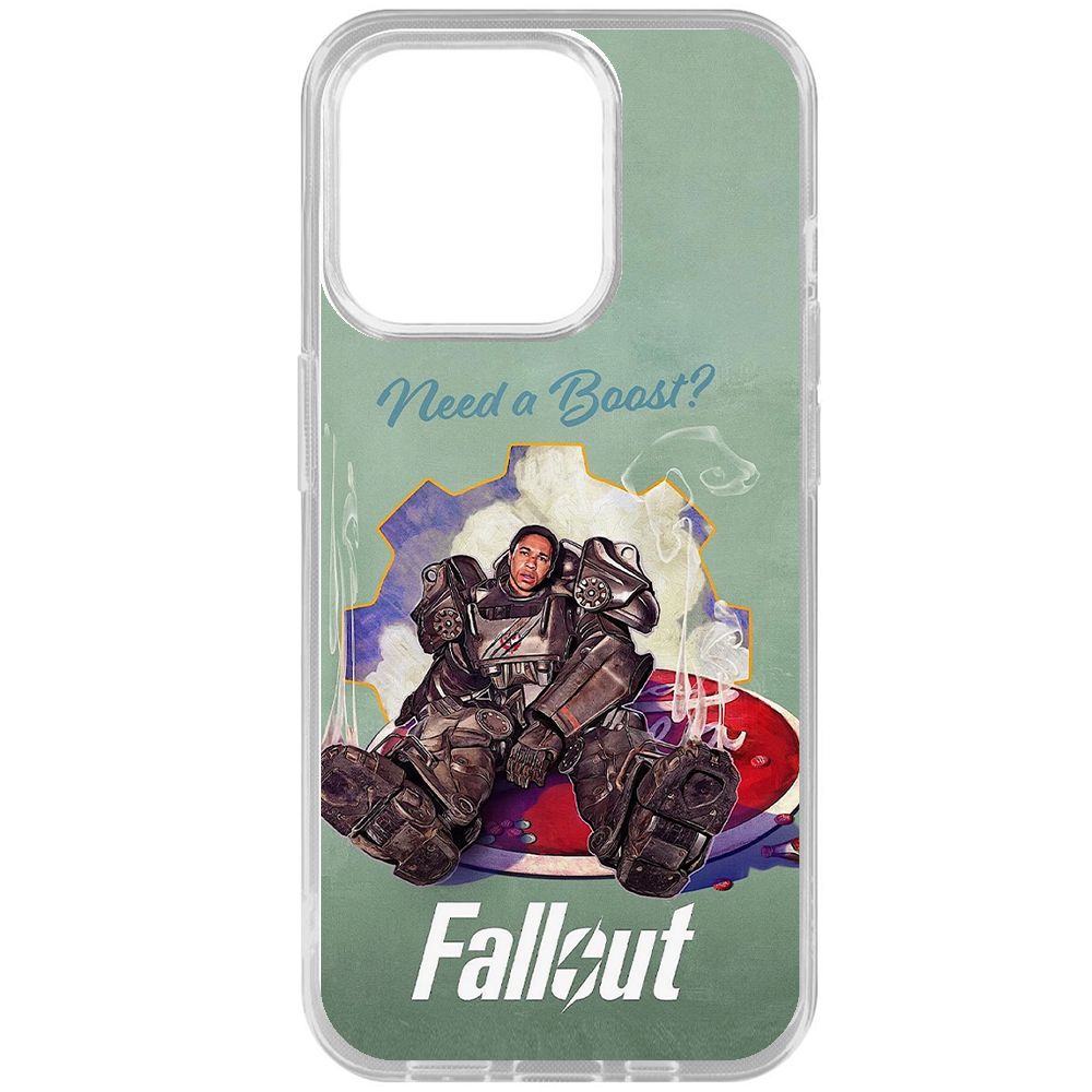 

Чехол-накладка Krutoff Clear Case Фоллаут (Fallout) - Нужно ускорение для iPhone 15 Pro, Прозрачный
