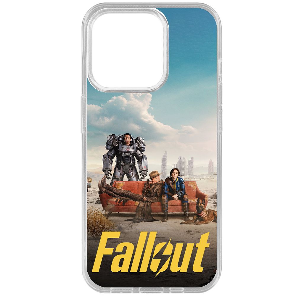 

Чехол-накладка Krutoff Clear Case Фоллаут (Fallout) - Постер для iPhone 15 Pro, Прозрачный