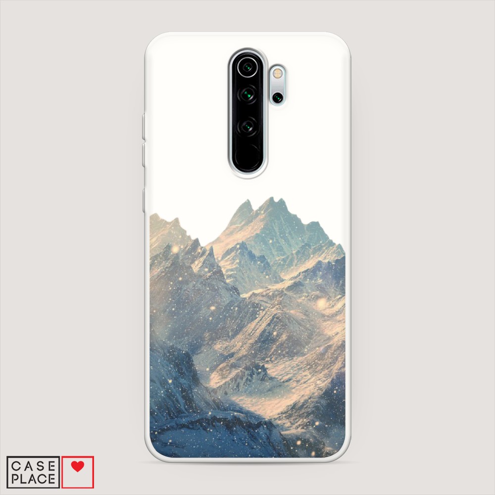

Матовый силиконовый чехол "Горы арт 2" на Xiaomi Redmi Note 8 Pro