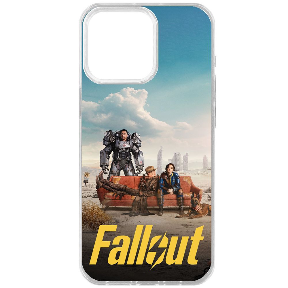 

Чехол-накладка Krutoff Clear Case Фоллаут (Fallout) - Постер для iPhone 15 Pro Max, Прозрачный