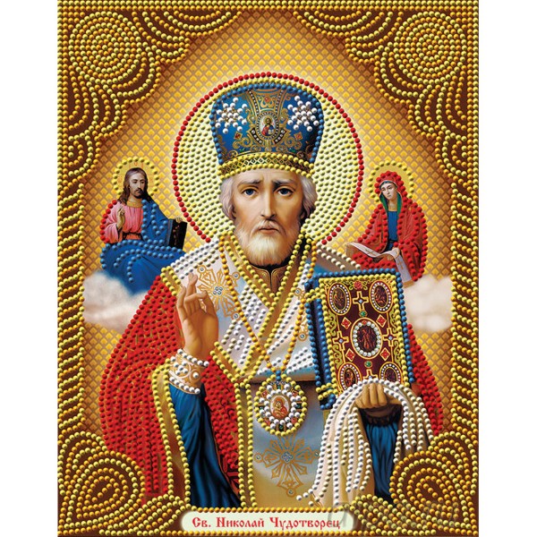 

Алмазная вышивка Николай Чудотворец