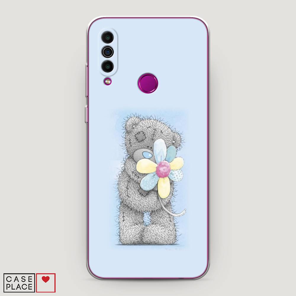 

Чехол Awog на Meizu M10 "Me to you с ромашкой", Голубой;серый;желтый, 73850-2