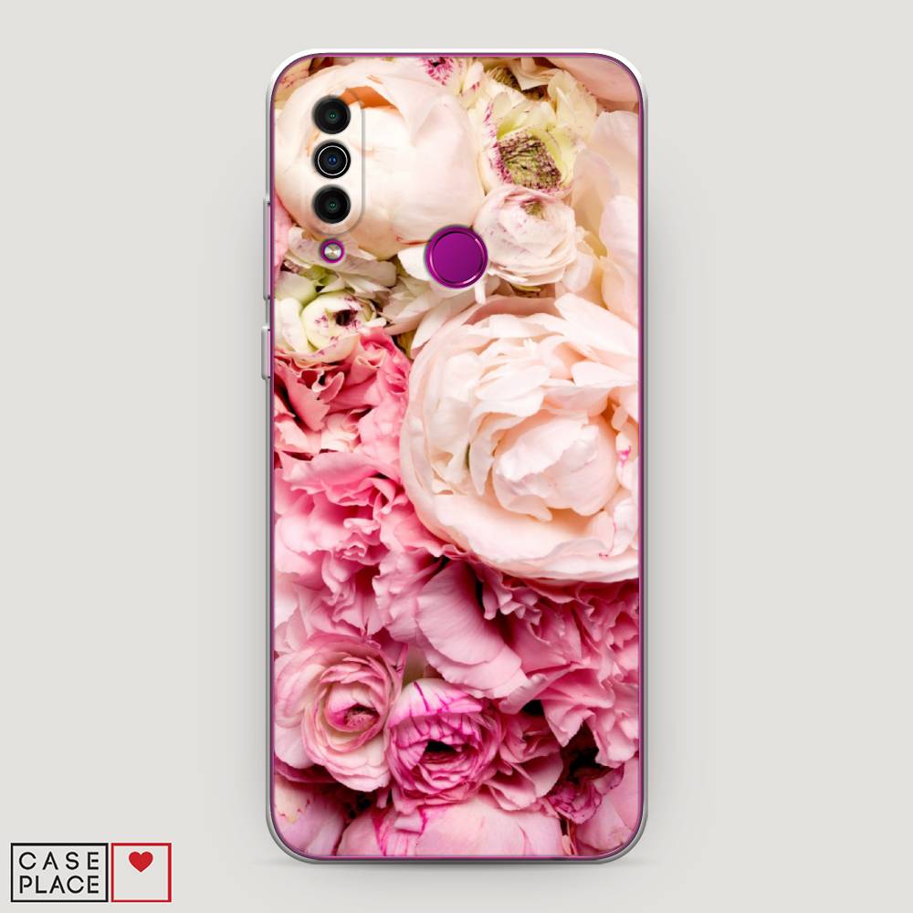 

Чехол Awog на Meizu M10 "Пионы яркие", Розовый, 73850-8