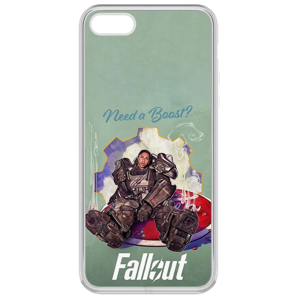 

Чехол-накладка Krutoff Clear Case Фоллаут (Fallout) - Нужно ускорение для iPhone 5