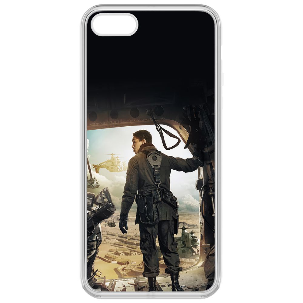 

Чехол-накладка Krutoff Clear Case Фоллаут (Fallout) - Аарон для iPhone 5S, Прозрачный