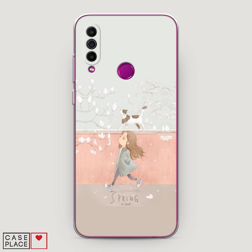 

Чехол Awog на Meizu M10 "Девочка-весна", 73850-7