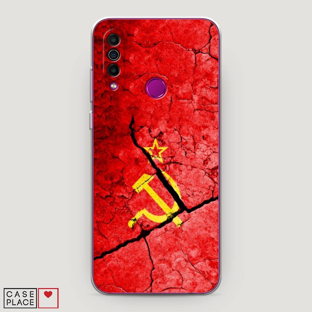 

Чехол Awog на Meizu M10 "СССР", Красный;черный;желтый, 73850-5