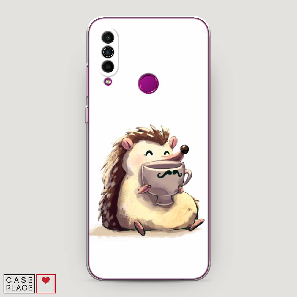 

Чехол Awog на Meizu M10 "Еж кофеман", Белый;коричневый;бежевый, 73850-10