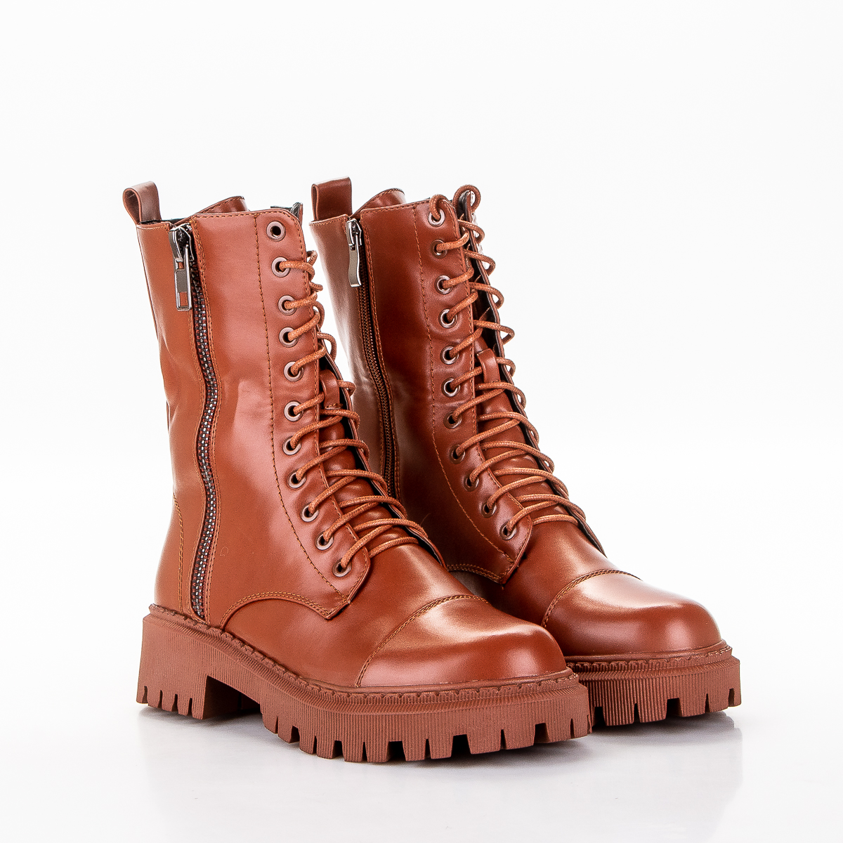 фото Сапоги женские color me 630-4 red коричневые 36 ru