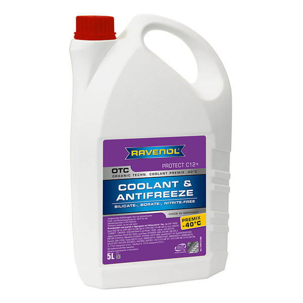 

Антифриз Ravenol OTC Premix G12+ красно-лиловый 5 л