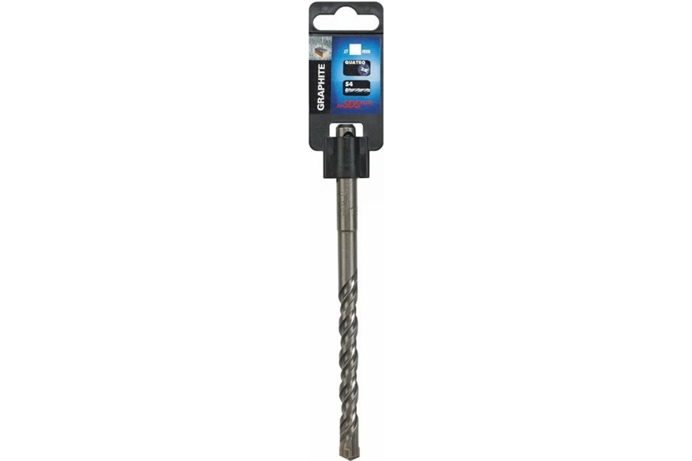 

GRAPHITE Бур по бетону, SDS Plus, 6x21 мм, S4, quatro. 57H410