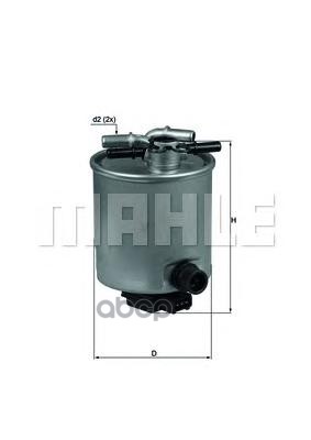 

KL440/14_фильтр топливный! с датчиком\ Nissan Qashqai/X-Trail 2.0DCi 07>