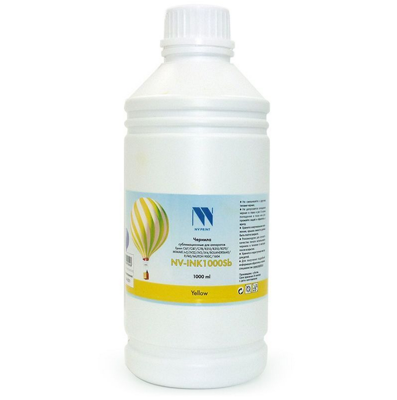 

Чернила для струйного принтера NV Print INK1000 Yellow Sb (NV-B5161) желтый, совместимый, INK1000 Yellow Sb