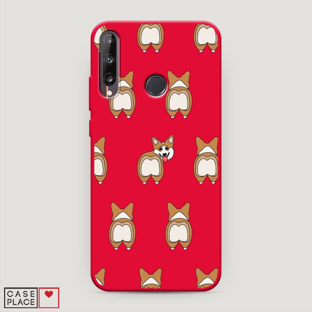 

Чехол Awog на Huawei P40 lite E/Honor 9C "Милый корги фон", Разноцветный, 612453-1