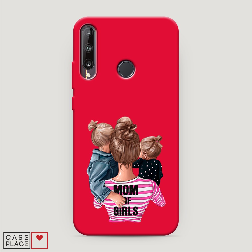 

Чехол Awog на Huawei P40 lite E/Honor 9C "Mom of Girls", Разноцветный, 612453-1