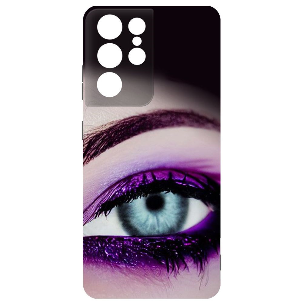 

Чехол-накладка Софт Взгляд для Samsung Galaxy S21 Ultra (G998)