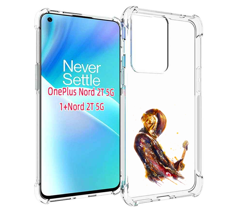 

Чехол MyPads космо-музыкант для OnePlus Nord 2T, Прозрачный, Tocco