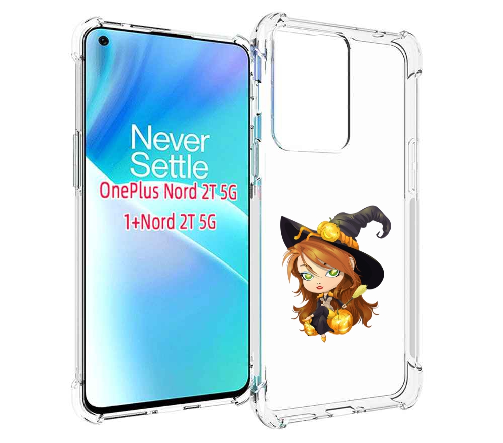 

Чехол MyPads Ведьмочка для OnePlus Nord 2T, Прозрачный, Tocco