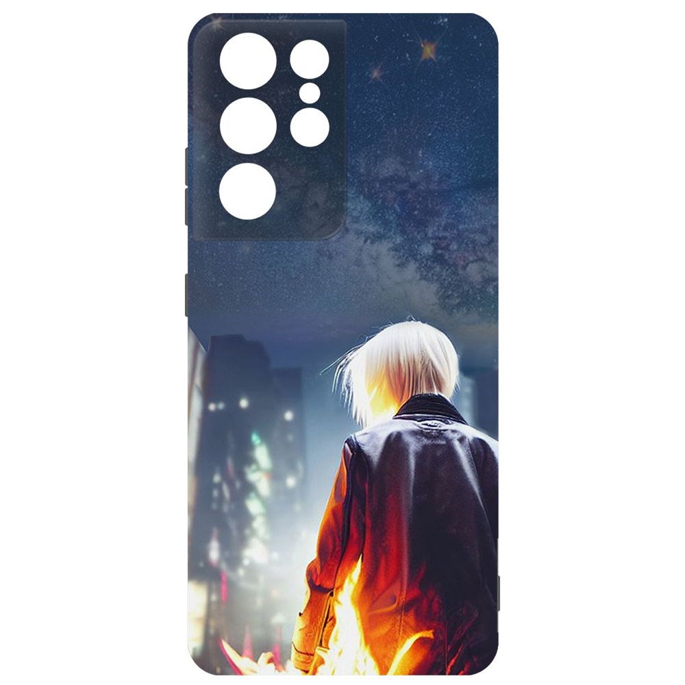 

Чехол-накладка Софт Перспектива для Samsung Galaxy S21 Ultra (G998)