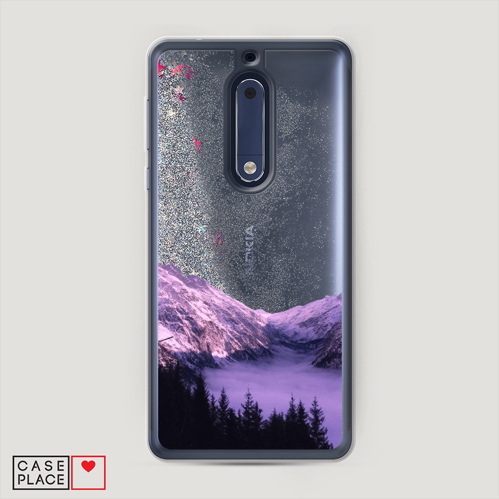 

Жидкий чехол с блестками "Звездный единорог" на Apple iPhone XS Max (10S Max)