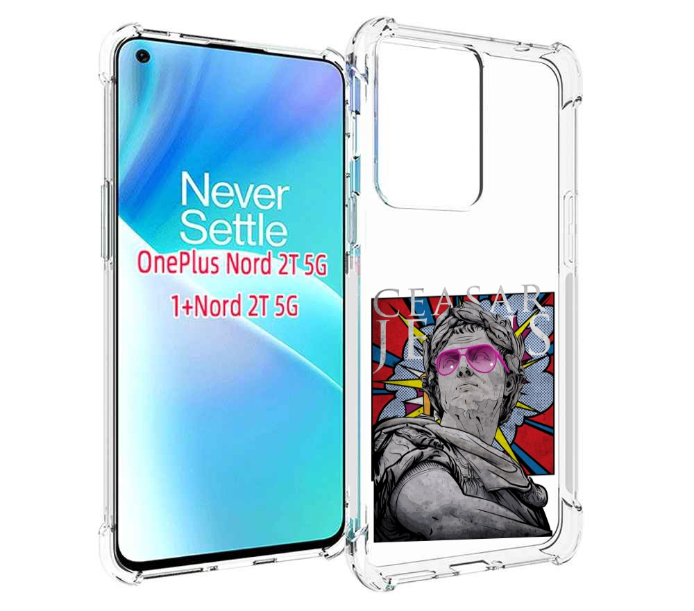 

Чехол MyPads крутая статуя свободы для OnePlus Nord 2T, Прозрачный, Tocco