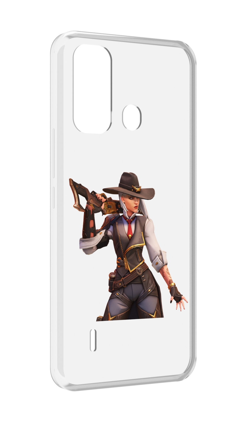 

Чехол MyPads overwatch для ITEL A49 / A58 / A58 Pro, Прозрачный, Tocco