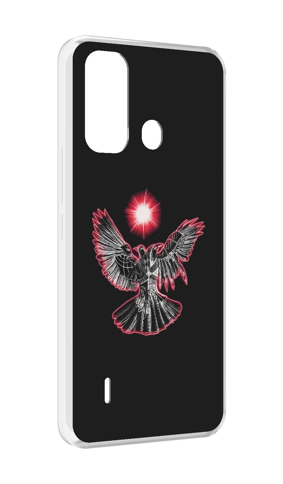 

Чехол MyPads pyrokinesis валькирия для ITEL A49 / A58 / A58 Pro, Прозрачный, Tocco