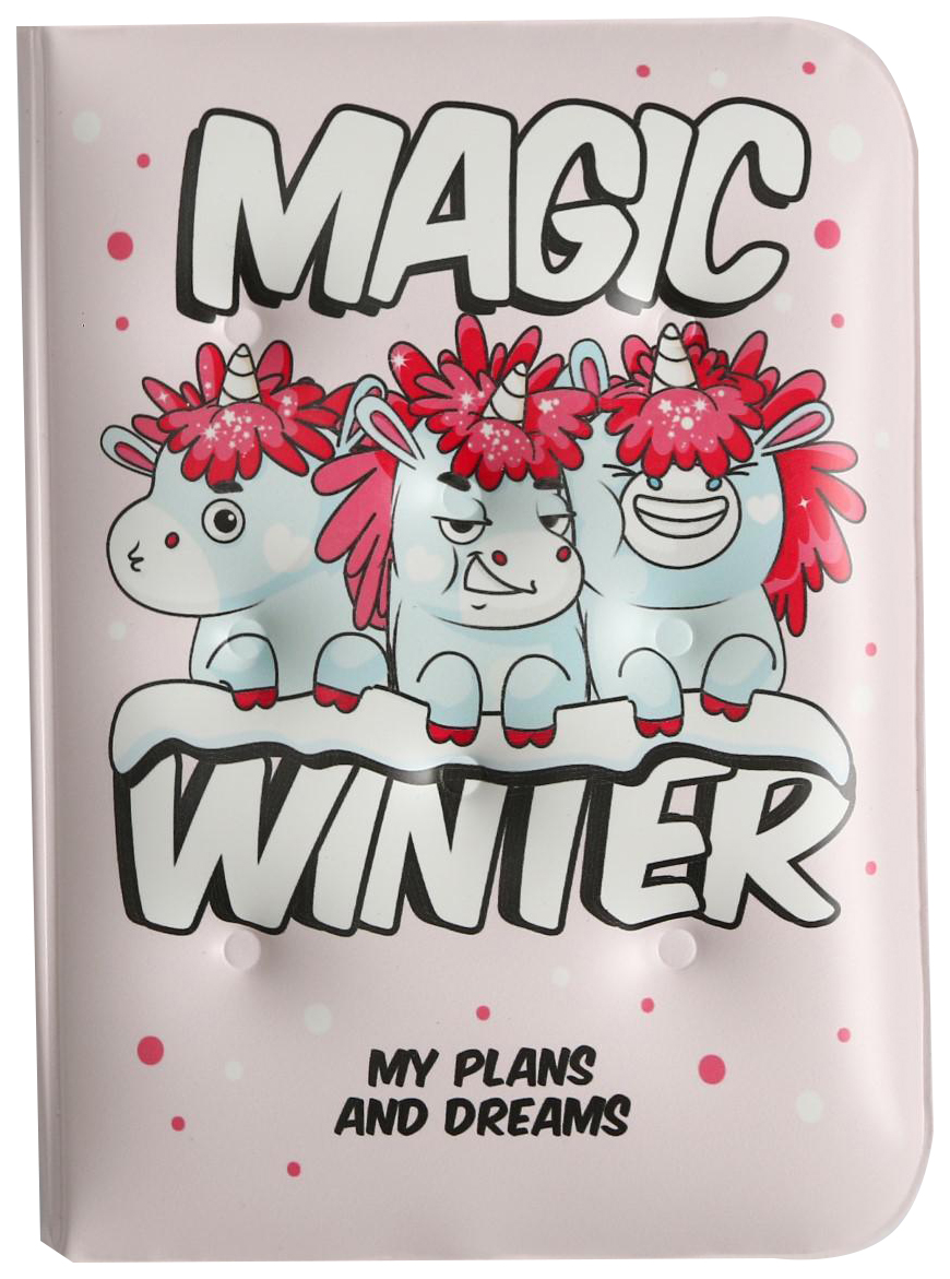 

Воздушный ежедневник-облачко Magic winter, 92 листа