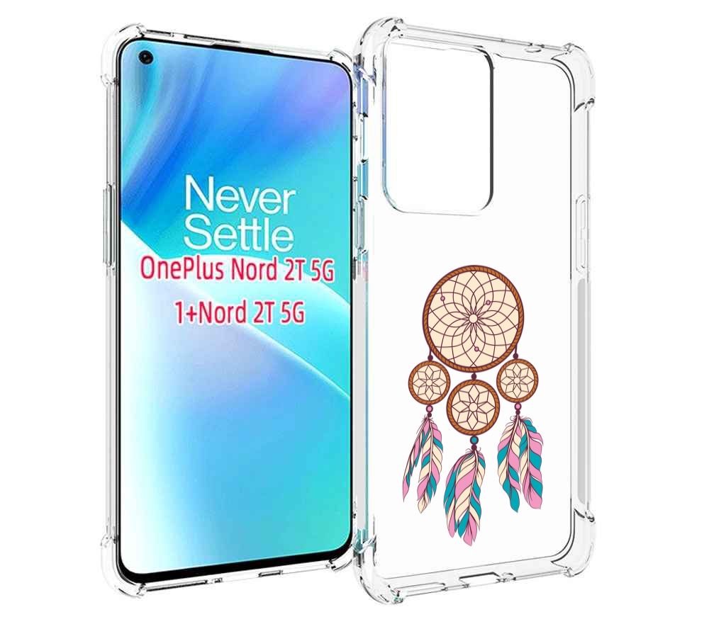 

Чехол MyPads ловец снов бежевый для OnePlus Nord 2T, Прозрачный, Tocco
